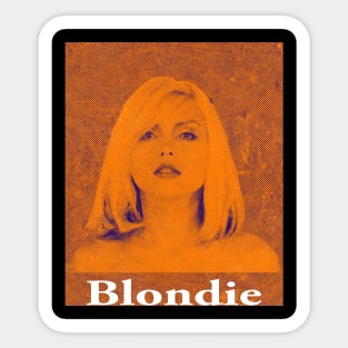 blondie Halftone Sticker